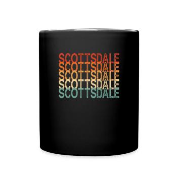 Scottsdale, Arizona - Mug uni - noir - Devant