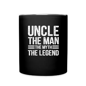 Meilleur oncle Bad Influence Cadeau de famille - Mug uni - noir - Devant