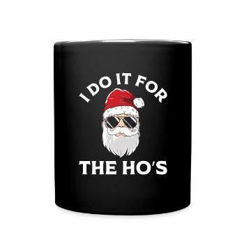 Noël du Père Noël - Mug uni - noir - Devant