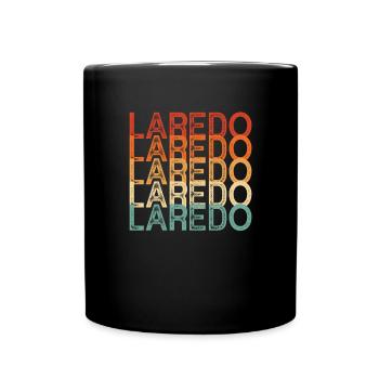 Laredo Texas - Mug uni - noir - Devant