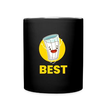 Meilleur ami Milk Friendship - Mug uni - noir - Devant