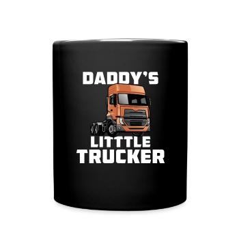 Chauffeur de camion Chauffeur de camion Diesel - Mug uni - noir - Devant