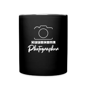 Fotografie Kamera Fotograf Retro Kamera Fotografie - Tasse einfarbig - Schwarz - Vorne