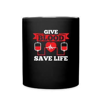 Don de sang Donneurs de sang Donneurs de sang - Mug uni - noir - Devant