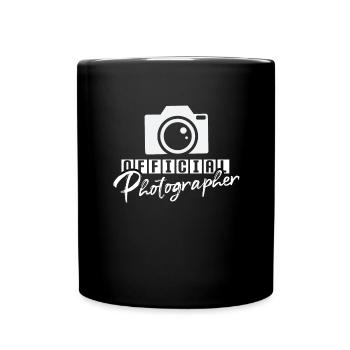 Fotografie Kamera Fotograf Retro Kamera Fotografie - Tasse einfarbig - Schwarz - Vorne