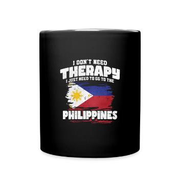 Philippines - Full Colour Mug - black - Front