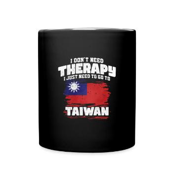 Taiwan - Mug uni - noir - Devant