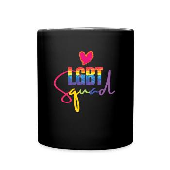 Gay Heart Gay Lesbienne Lesbienne Cadeau - Mug uni - noir - Devant