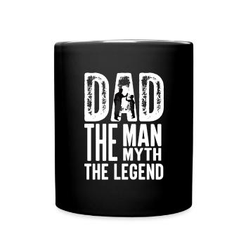 Le meilleur papa du monde Papa Couples Couple Parents Papa Papa - Mug uni - noir - Devant