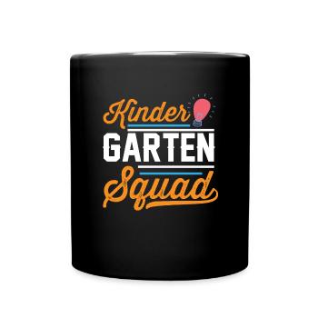 Kindergarten Group Parents Educator Preschool - Full Colour Mug - black - Front
