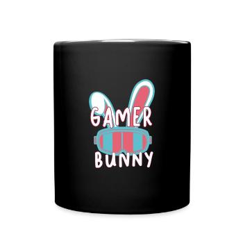 Gamer Bunnies for Women - Full Colour Mug - black - Front