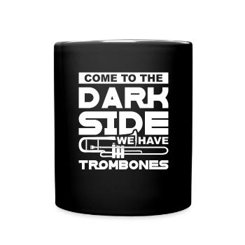 Trumpet Orchestra Musicians Trumpeter Wind Music - Full Colour Mug - black - Front