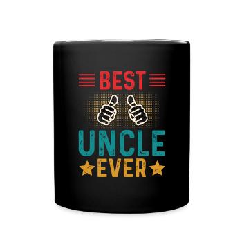 Meilleur oncle Bad Influence Cadeau de famille - Mug uni - noir - Devant
