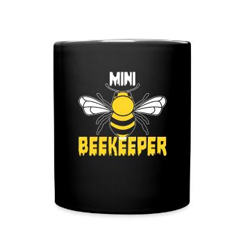 Save Bee Bees Environment Honey Climate Protection Animals - Full Colour Mug - black - Front