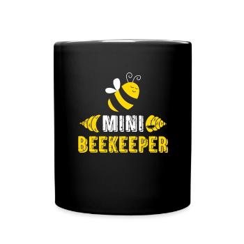 Save Bee Bees Environment Honey Climate Protection Animals - Full Colour Mug - black - Front