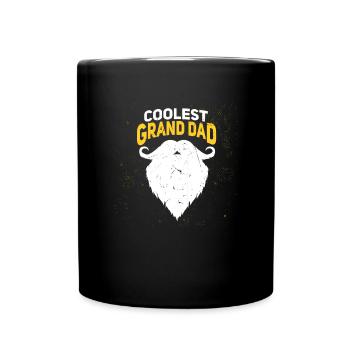 The best grandpas have the best beards grandfather - Full Colour Mug - black - Front