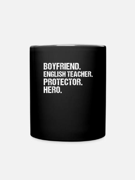 Englisch Englischlehrer England Sprache Lehramt - Tasse einfarbig - Schwarz