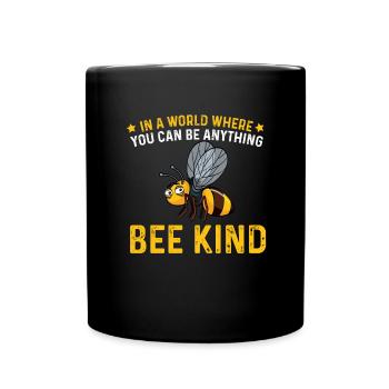 Bienen Imkerei Imker Honig Bienenzüchter Lustig - Tasse einfarbig - Schwarz - Vorne