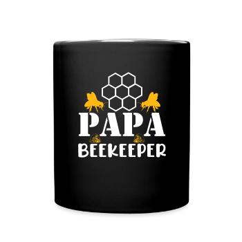 Beekeeping Dad Funny Father Sayings Father's Day - Full Colour Mug - black - Front