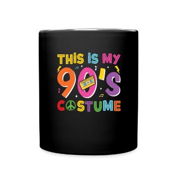 J’adore les années 90 - Mug uni - noir - Devant