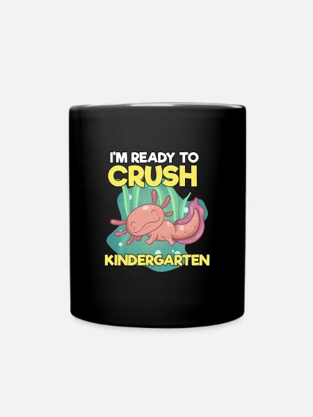 Kindergarten - Tasse einfarbig - Schwarz
