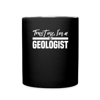 Géologue Croûte terrestre Sciences naturelles Roche Rocheuse - Mug uni - noir - Devant