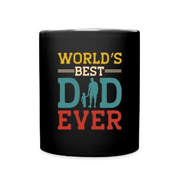 Meilleur monde Père Père Couple Couples Parents Papa papa - Mug uni - noir - Devant