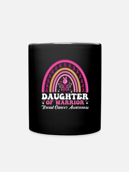 Brustkrebs Breast Cancer Brust Krebs Geschenk - Tasse einfarbig - Schwarz