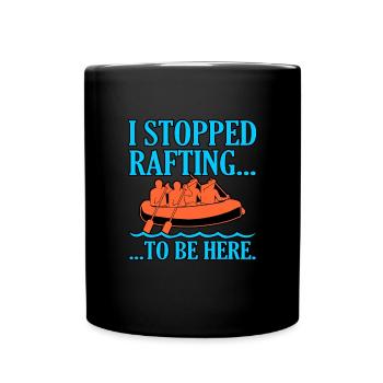 Rafting Extreme Hobby - Full Colour Mug - black - Front