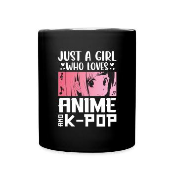 K-Pop Korea Pop Pop Music South Korea Korean Music - Full Colour Mug - black - Front