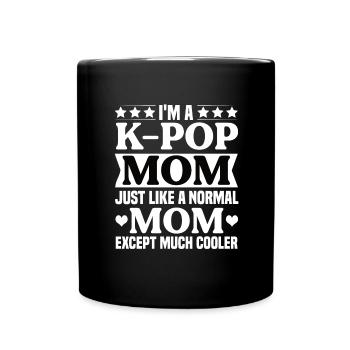 Idée cadeau K-Pop Kpop Mama - Mug uni - noir - Devant