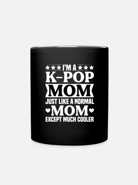 K-Pop Kpop Mamma gaveide - Ensfarget kopp - svart