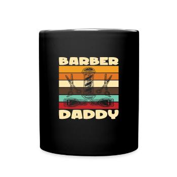 Barbier Papa Barbier Bart - Mug uni - noir - Devant