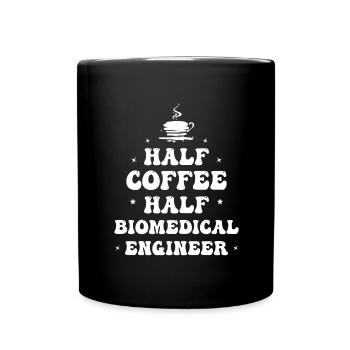 Proud Biomedical Technician Biology Research Bio - Full Colour Mug - black - Front