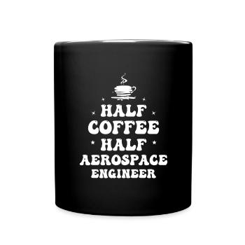 Ingénieur aérospatial Aérospatiale Air Astronaut Rocket - Mug uni - noir - Devant
