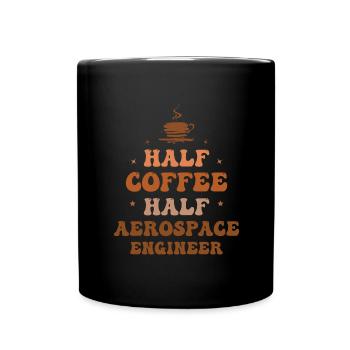 Ingénieur aérospatial Aérospatiale Air Astronaut Rocket - Mug uni - noir - Devant
