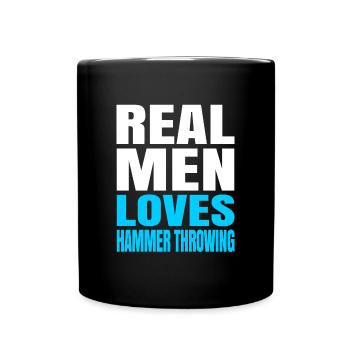 Hammer throw - Full Colour Mug - black - Front