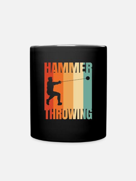 Lancer de marteau - Mug uni - noir