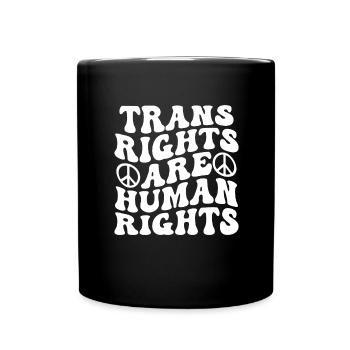 Androgyn Bisexuell Gender Homosexuell Trans binär - Tasse einfarbig - Schwarz - Vorne