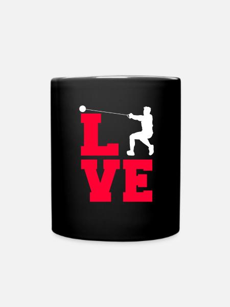 Lancer de marteau - Mug uni - noir