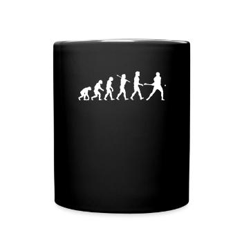 Schleudern Hurling - Tasse einfarbig - Schwarz - Vorne
