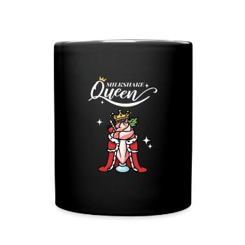 Milkshake Reine Milkshake Milchshake - Mug uni - noir - Devant