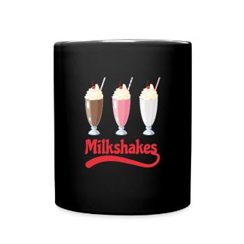 Milkshakes Milkshake Milkshaker - Mug uni - noir - Devant