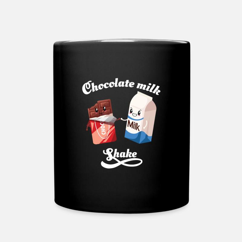 Chokolate Milkshake Milchshake - Tasse einfarbig - Schwarz