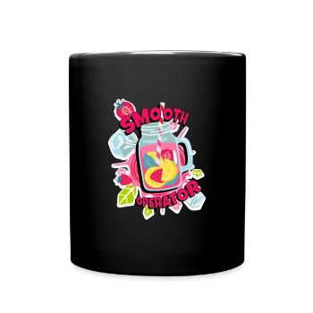 Smooth Operator Smoothies Smoothie - Tasse einfarbig - Schwarz - Vorne