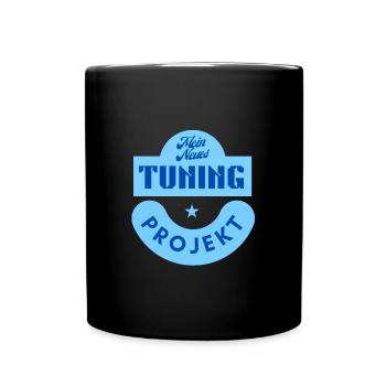 mein neues Tuningprojekt - Tasse einfarbig - Schwarz - Vorne