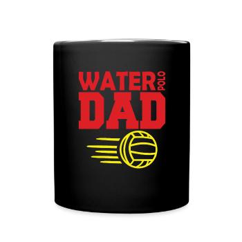 Water Polo Water Polo Sports Ball Sports Father Dad - Full Colour Mug - black - Front