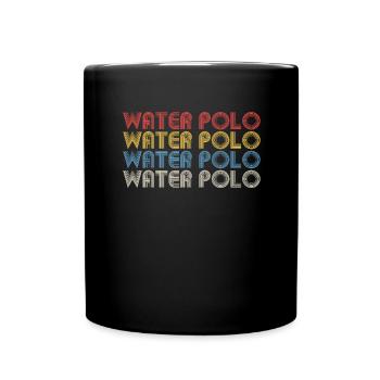 Water Polo Water Polo Player Sports Ball Sports - Full Colour Mug - black - Front
