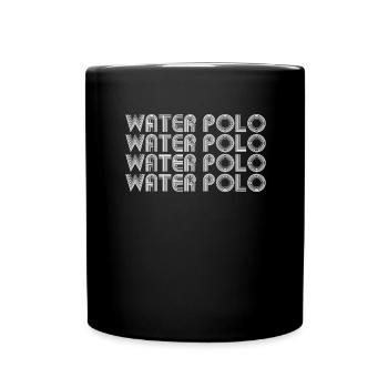 Water Polo Water Polo Player Sports Ball Sports - Full Colour Mug - black - Front