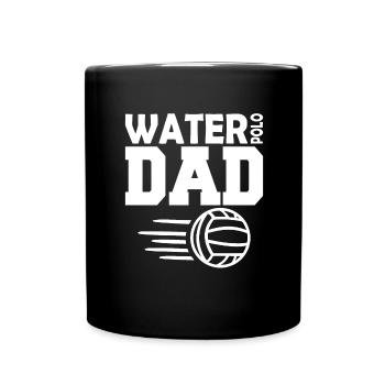 Water Polo Water Polo Sports Ball Sports Father Dad - Full Colour Mug - black - Front